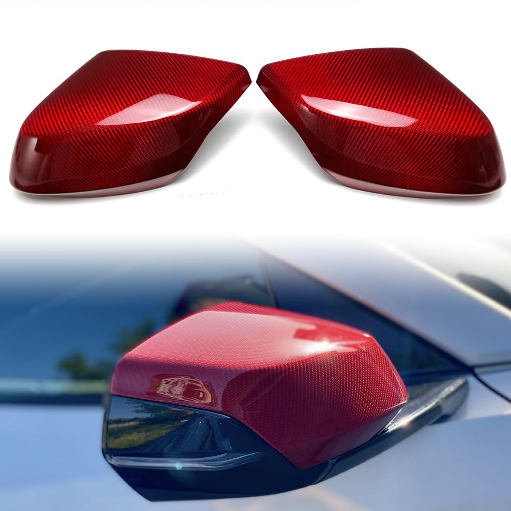 Amazon.com: Side View Mirror Cover for Corvette C8 Z51 Z06